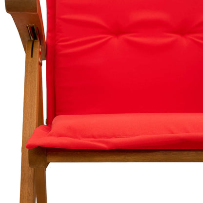 vidaXL Reclining Garden Chairs 4 pcs Natural Solid Acacia Wood 5