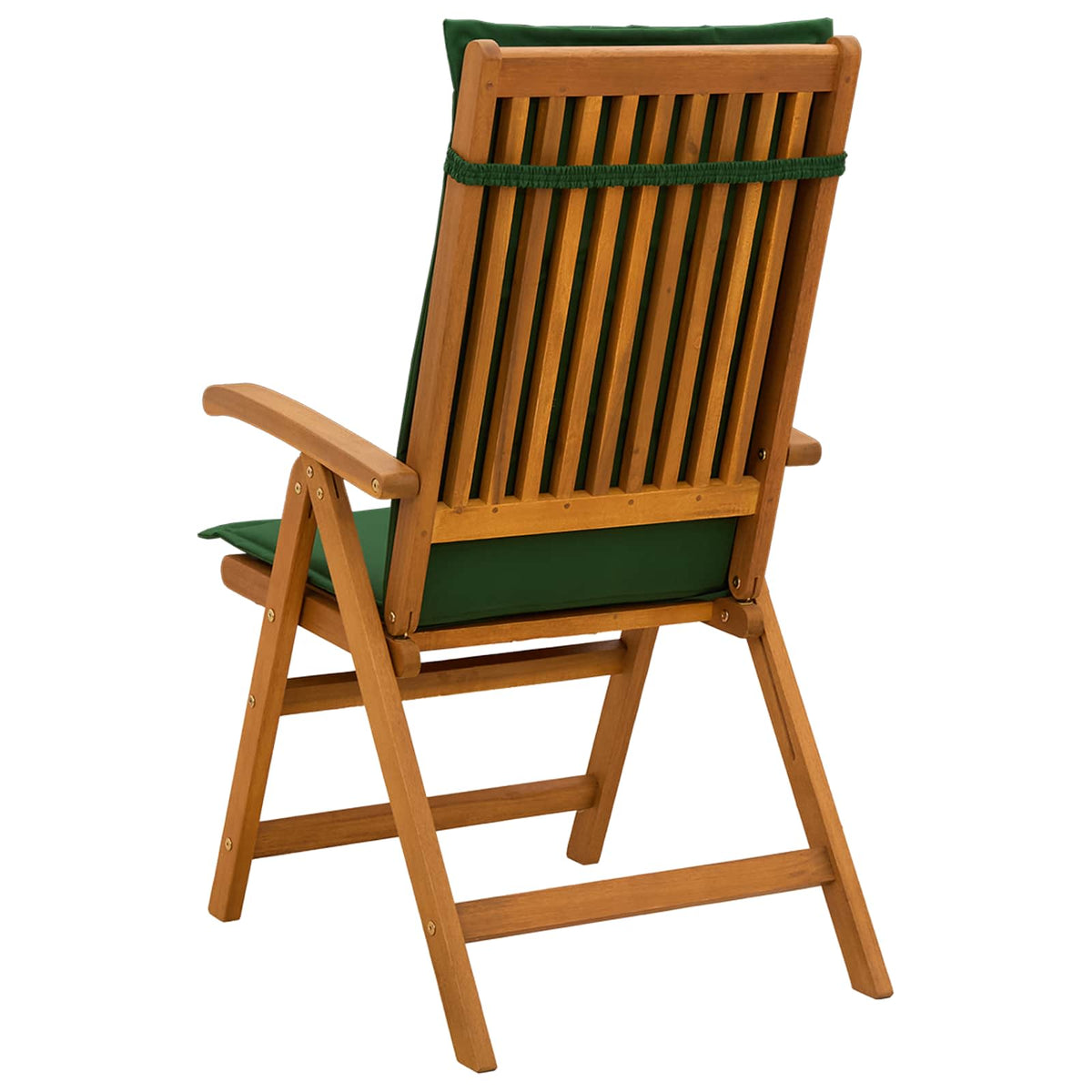 vidaXL Reclining Garden Chairs 4 pcs Natural Solid Acacia Wood 3
