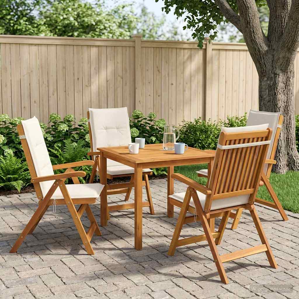 vidaXL 3-Piece Garden Dining Set 2-Seaters Solid Acacia Wood
