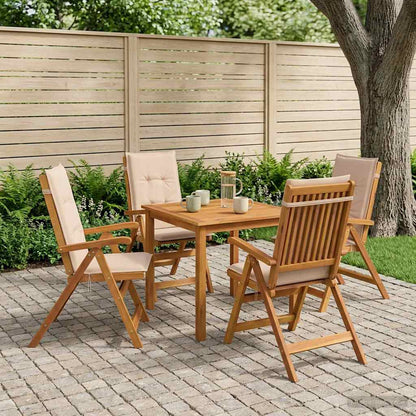 vidaXL 3-Piece Garden Dining Set 2-Seaters Solid Acacia Wood