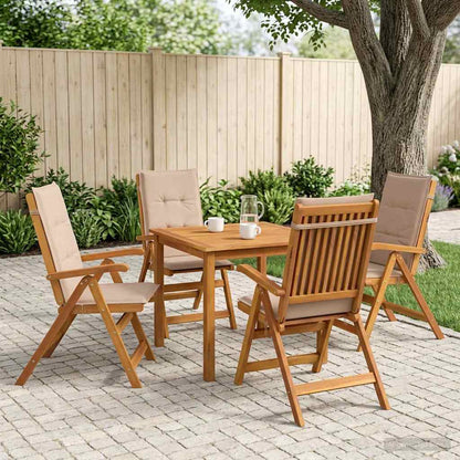vidaXL 3-Piece Garden Dining Set 2-Seaters Solid Acacia Wood