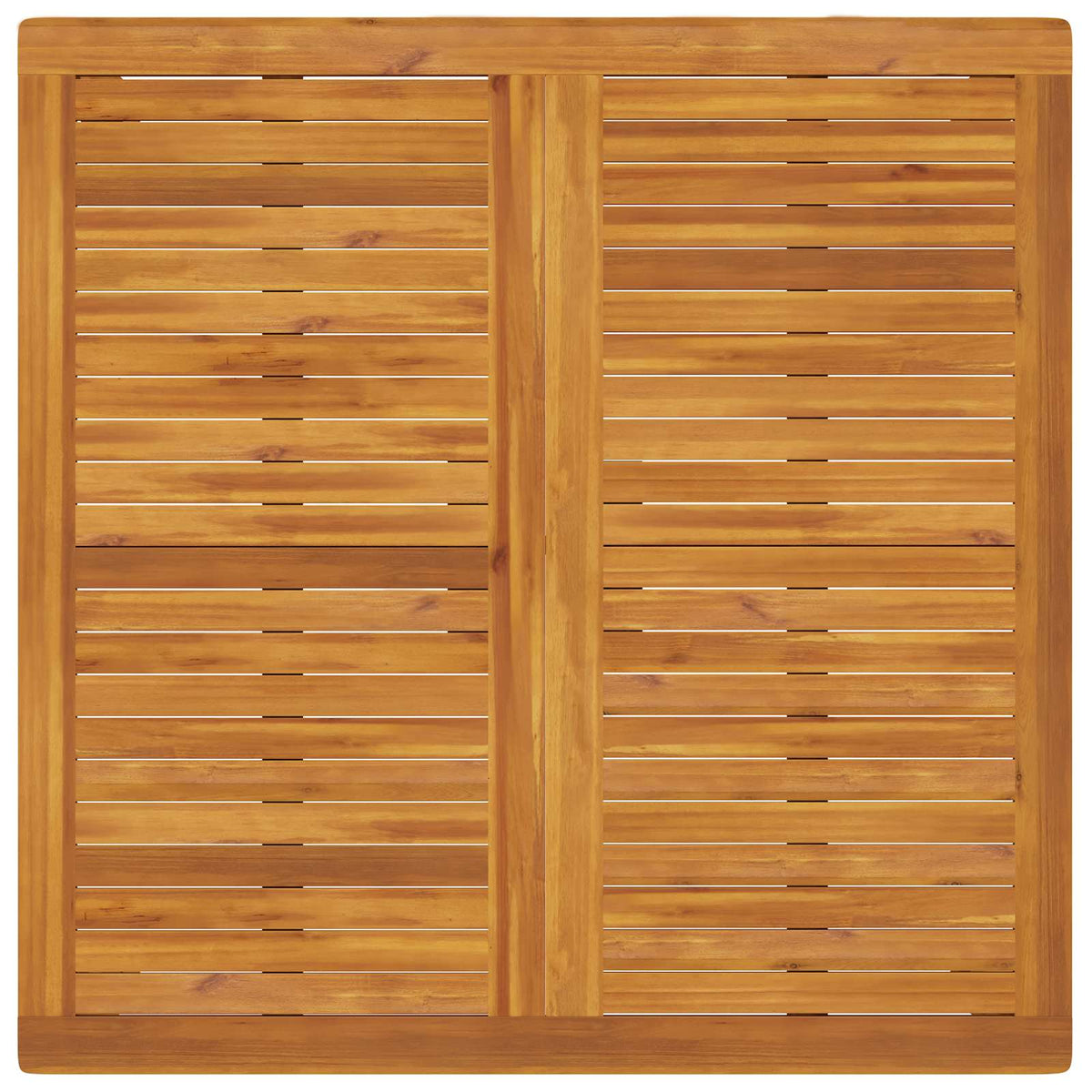 vidaXL Garden Dining Set Natural Solid Acacia Wood 6