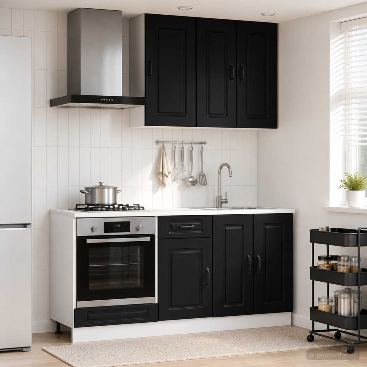vidaXL Kitchen Unit KALMAR 5 pcs Engineered Wood