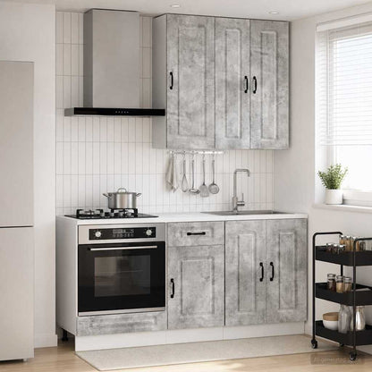 vidaXL Kitchen Unit KALMAR 5 pcs Engineered Wood