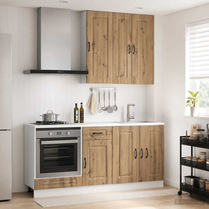 vidaXL Kitchen Unit KALMAR 5 pcs Engineered Wood