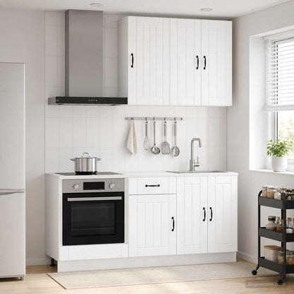 vidaXL Kitchen Unit LUCCA 5 pcs Engineered Wood