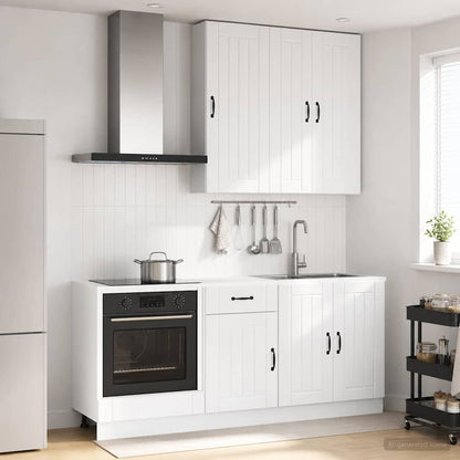 vidaXL Kitchen Unit LUCCA 5 pcs Engineered Wood