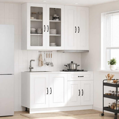vidaXL Kitchen Unit KALMAR 4 pcs Engineered Wood