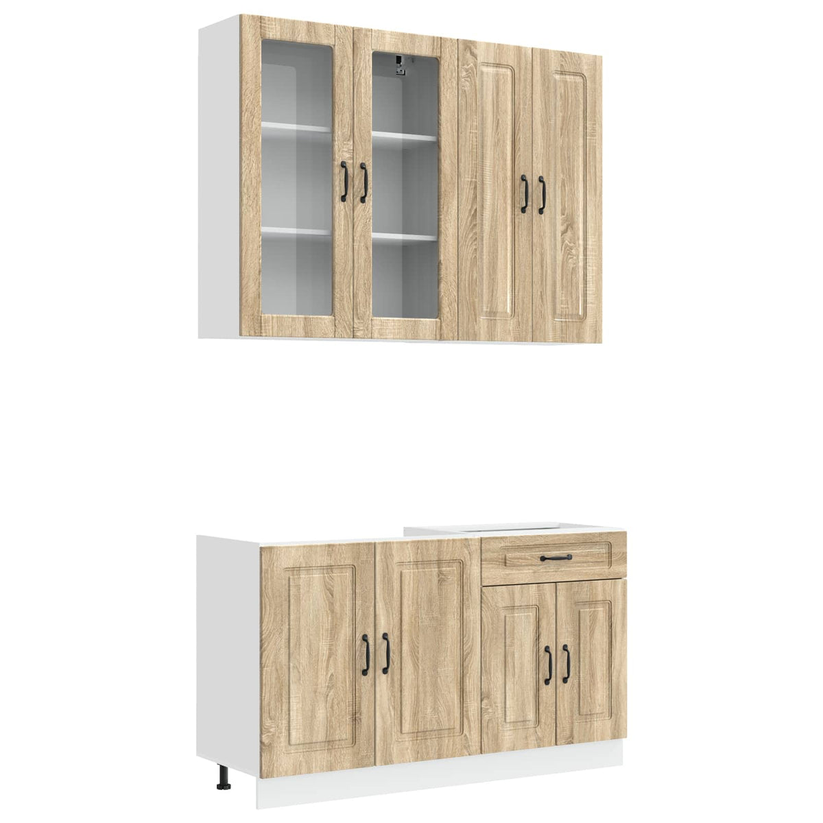 Kitchen Unit KALMAR 4 pcs Engineered Wood Sonoma oak 100 cm
