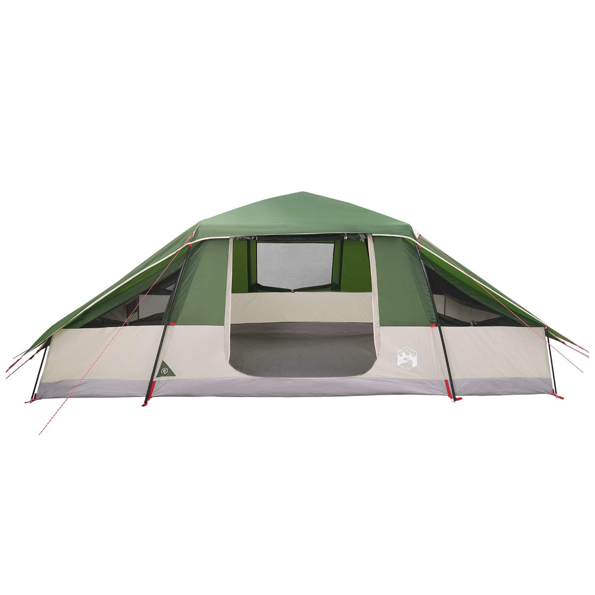 vidaXL Family Tent with Rainfly Water-resistant 10-Person Green 4