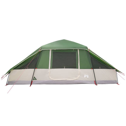 vidaXL Family Tent with Rainfly Water-resistant 10-Person Green 5
