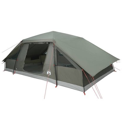 vidaXL Family Tent with Rainfly Water-resistant 10-Person Army Green 2