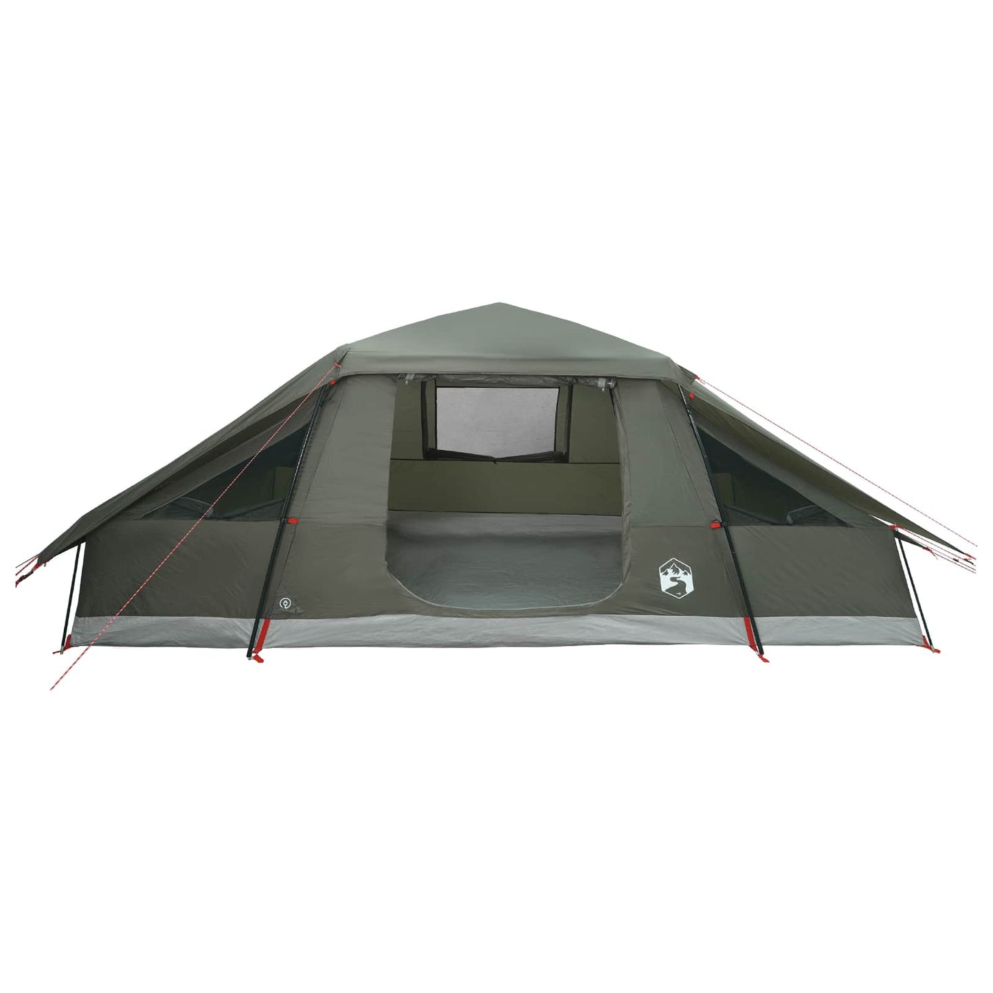 vidaXL Family Tent with Rainfly Water-resistant 10-Person Army Green 4