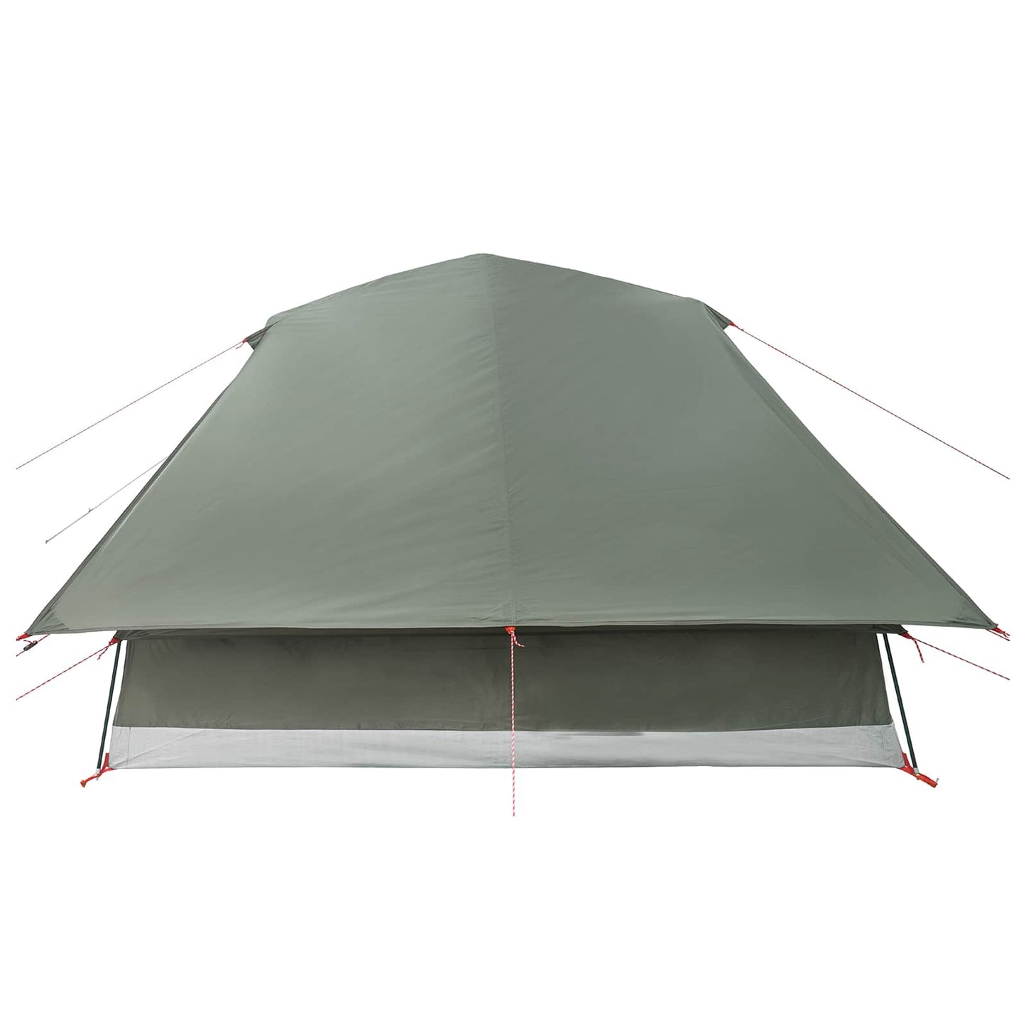 vidaXL Family Tent with Rainfly Water-resistant 10-Person Army Green 6