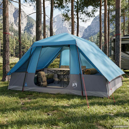 vidaXL Family Tent with Rainfly Water-resistant