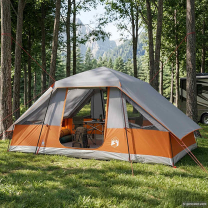 vidaXL Family Tent with Rainfly Water-resistant
