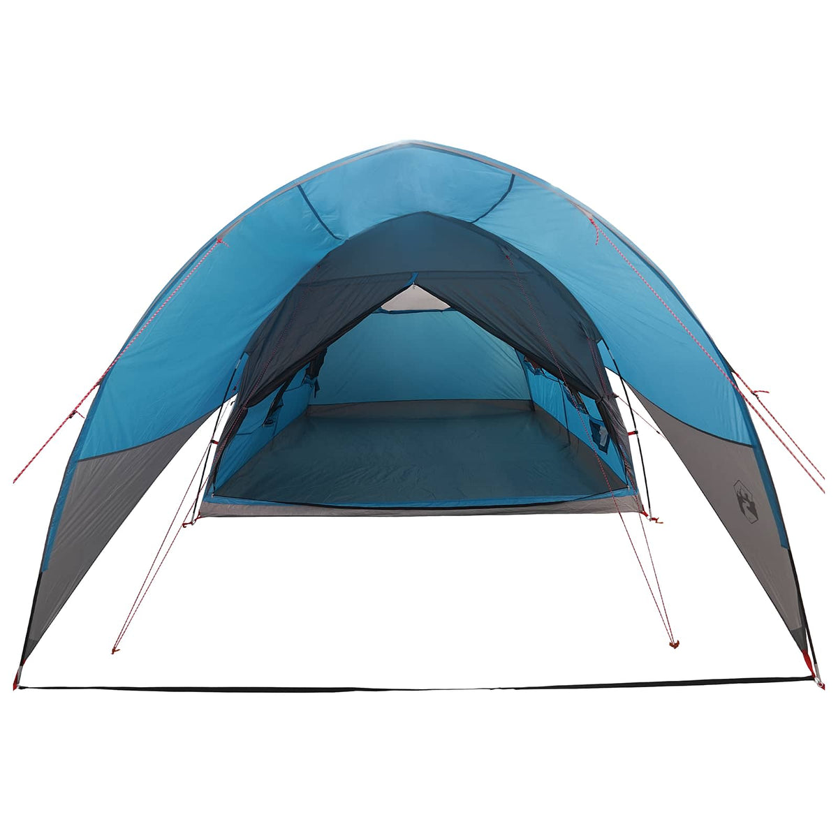 vidaXL Tunnel Tent with Rainfly Water-Resistant 10-Person Blue 5