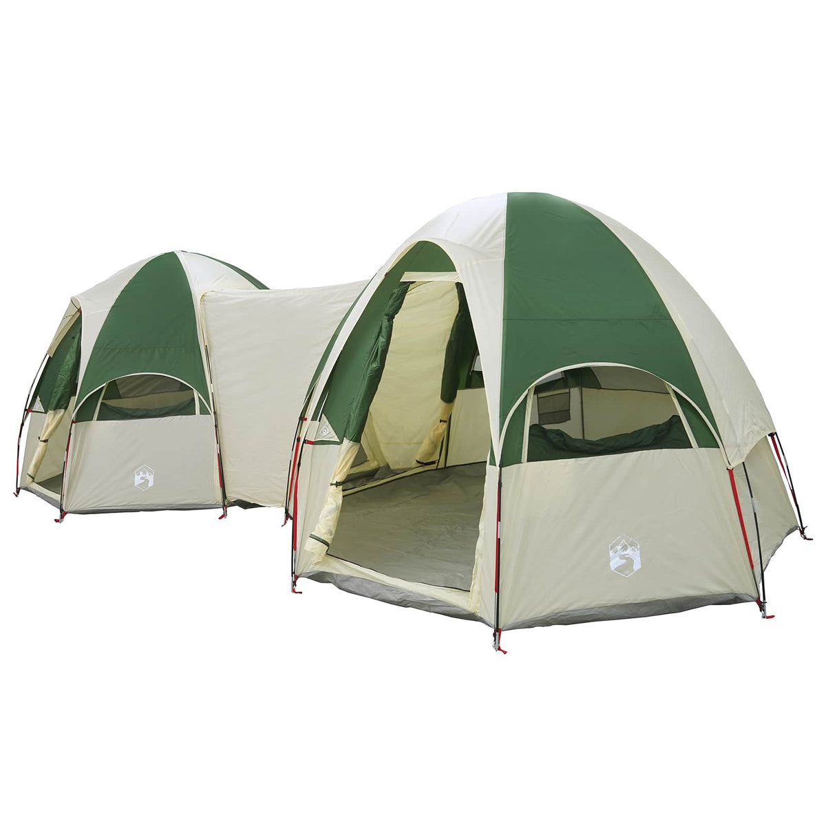 vidaXL Family Tent with Rainfly Water-resistant 14-Person Green 2