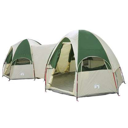 vidaXL Family Tent with Rainfly Water-resistant 14-Person Green 2
