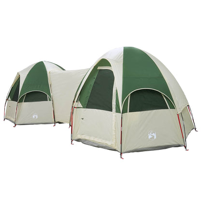 vidaXL Family Tent with Rainfly Water-resistant 14-Person Green 3