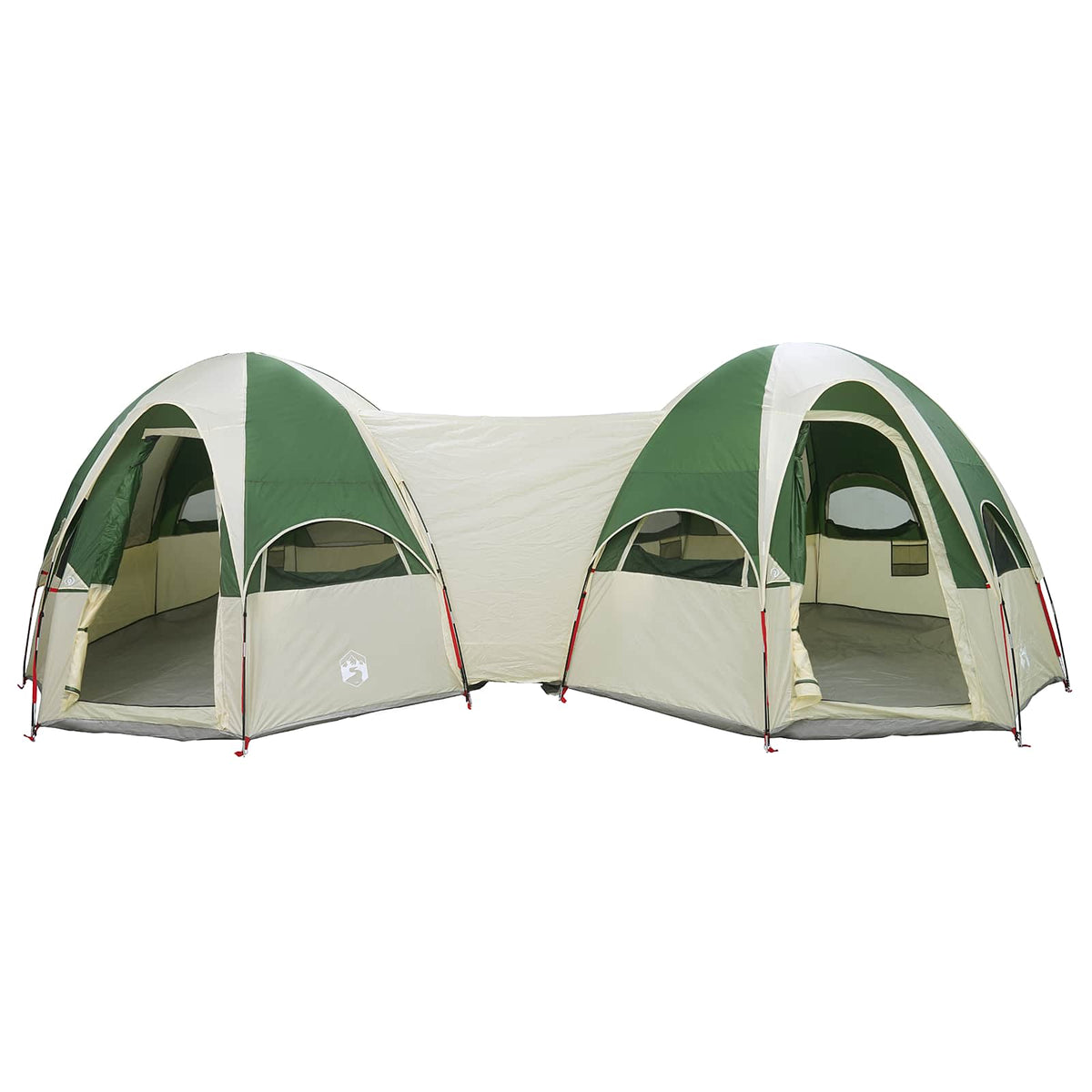 vidaXL Family Tent with Rainfly Water-resistant 14-Person Green 4