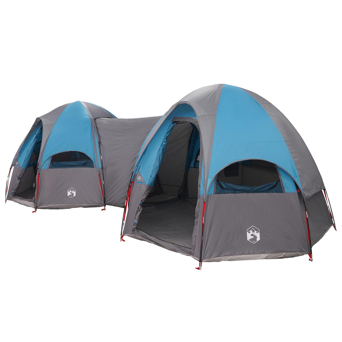 vidaXL Family Tent with Rainfly Water-resistant 14-Person Blue 2