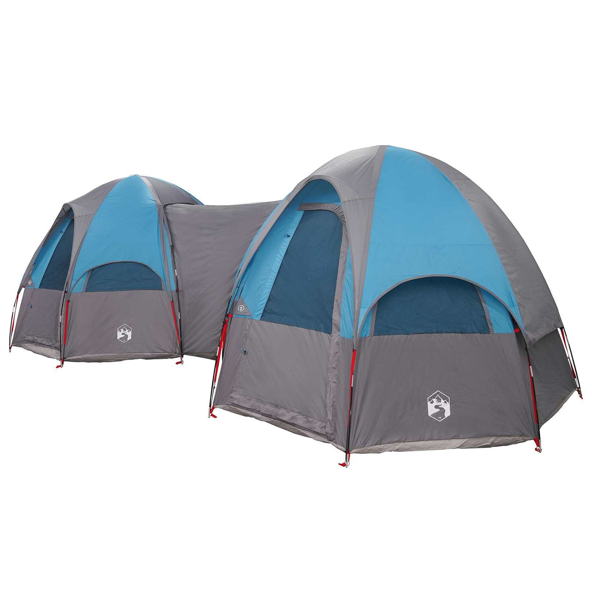 vidaXL Family Tent with Rainfly Water-resistant 14-Person Blue 3