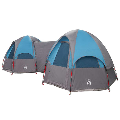 vidaXL Family Tent with Rainfly Water-resistant 14-Person Blue 3