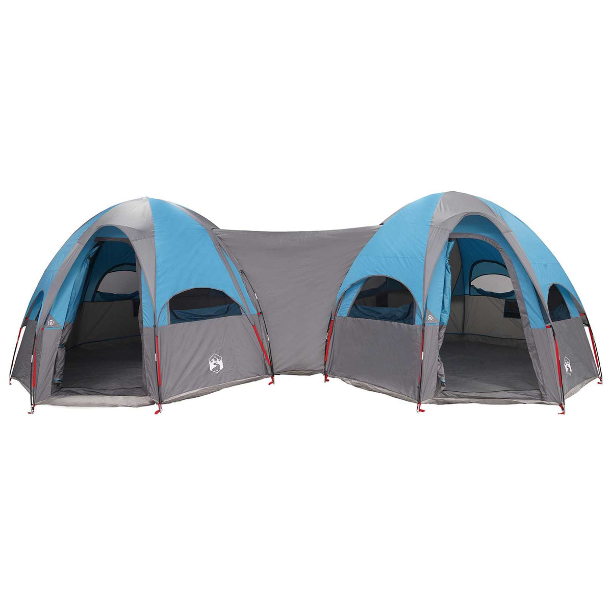 vidaXL Family Tent with Rainfly Water-resistant 14-Person Blue 4