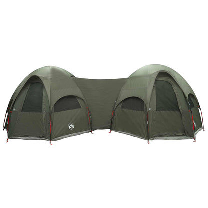 vidaXL Family Tent with Rainfly Water-resistant 14-Person Army Green 5