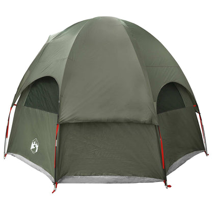 vidaXL Family Tent with Rainfly Water-resistant 14-Person Army Green 6