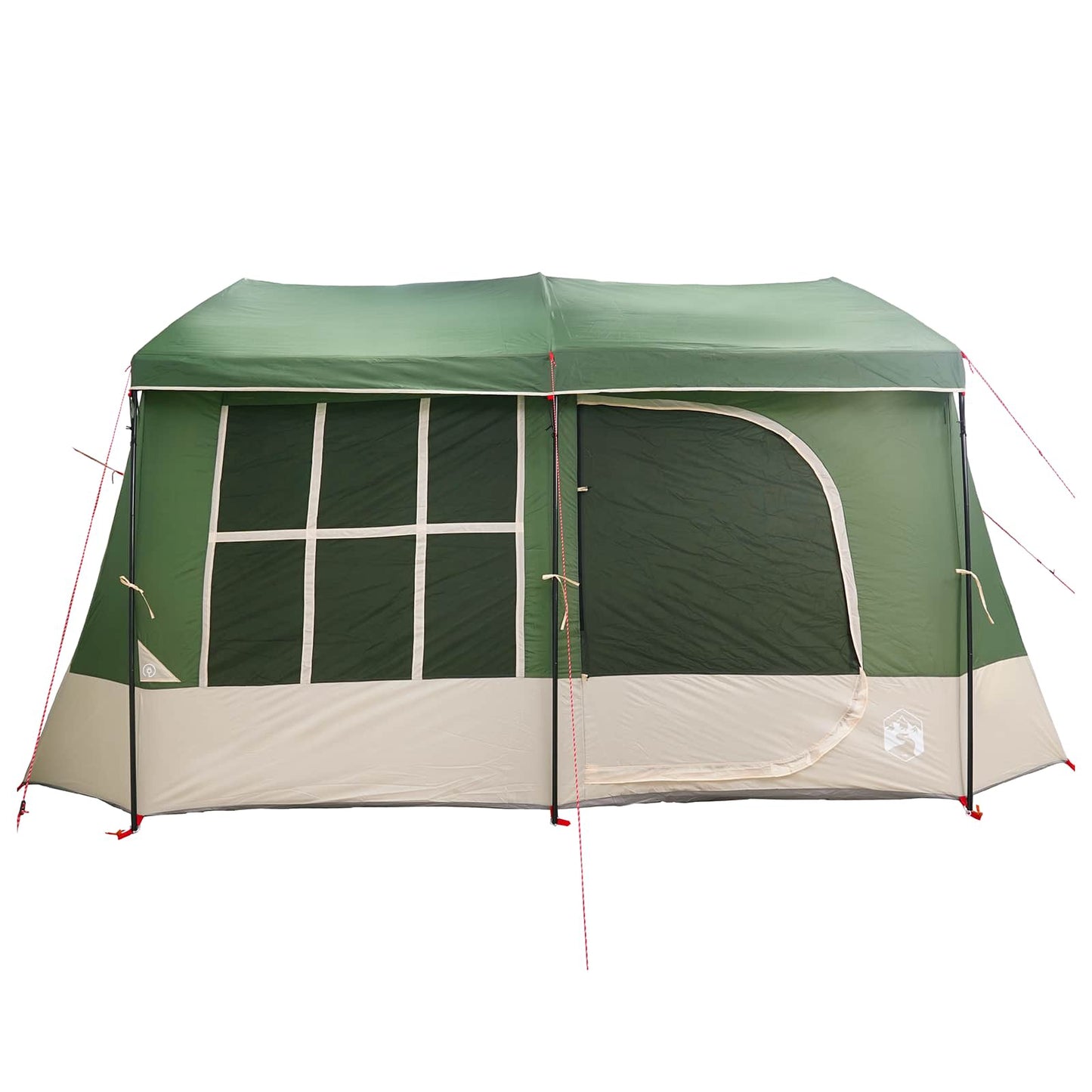 vidaXL Family Tent with Rainfly Water-resistant 9-Person Green 5