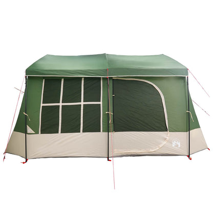 vidaXL Family Tent with Rainfly Water-resistant 9-Person Green 5