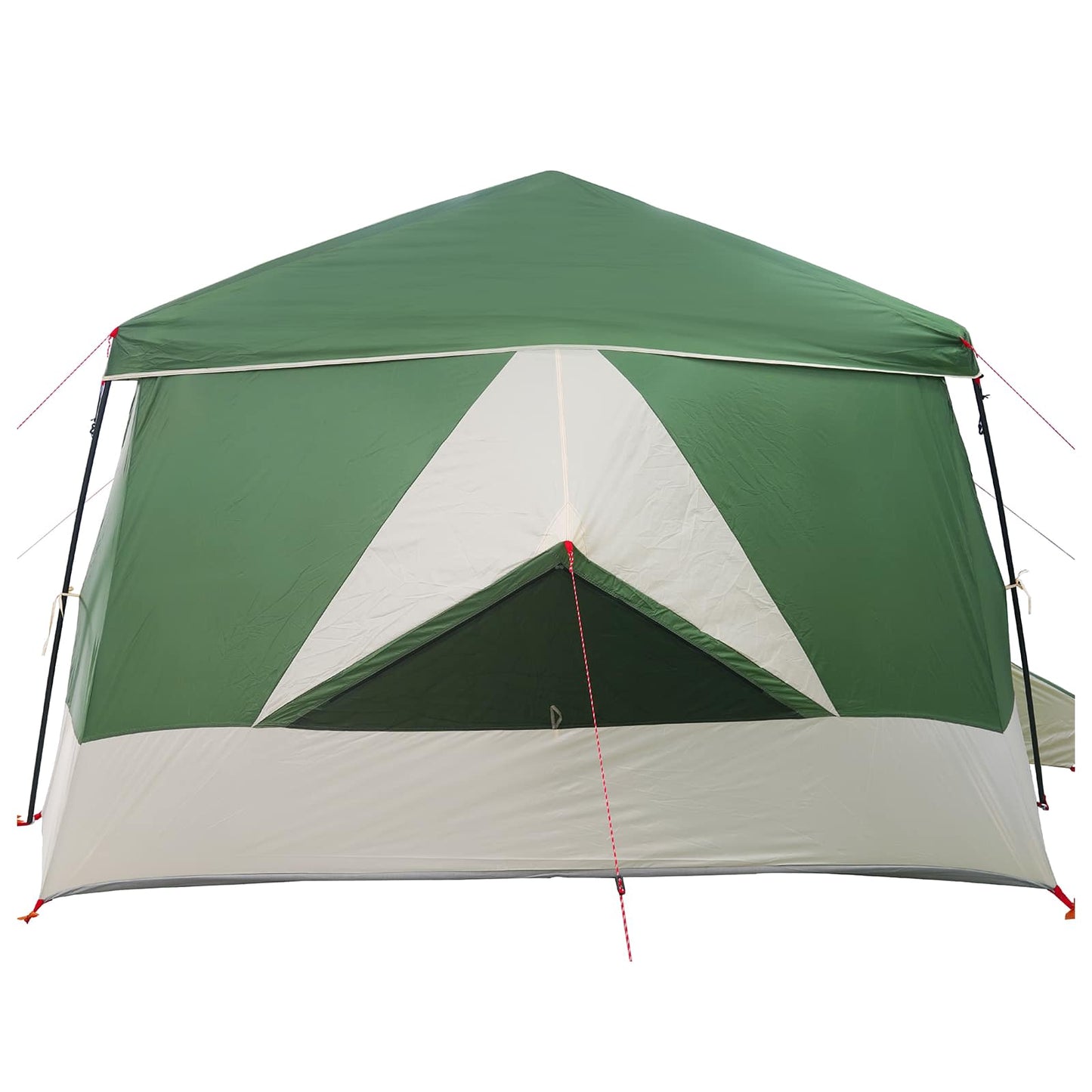 vidaXL Family Tent with Rainfly Water-resistant 9-Person Green 6
