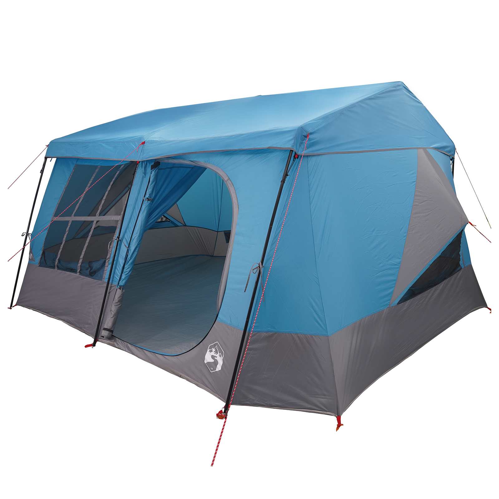 vidaXL Family Tent with Rainfly Water-resistant 9-Person Blue 2