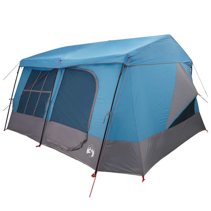 vidaXL Family Tent with Rainfly Water-resistant 9-Person Blue 3