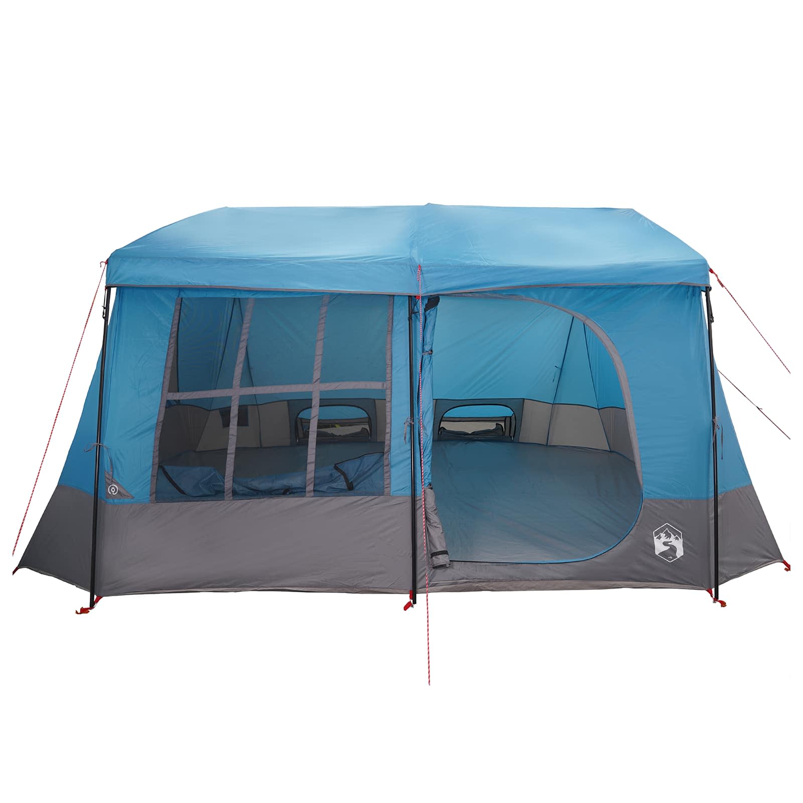 vidaXL Family Tent with Rainfly Water-resistant 9-Person Blue 4