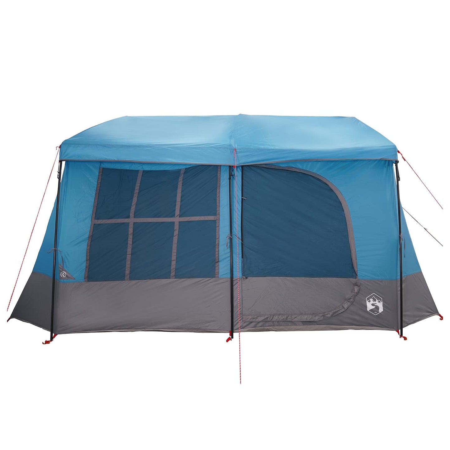 vidaXL Family Tent with Rainfly Water-resistant 9-Person Blue 5