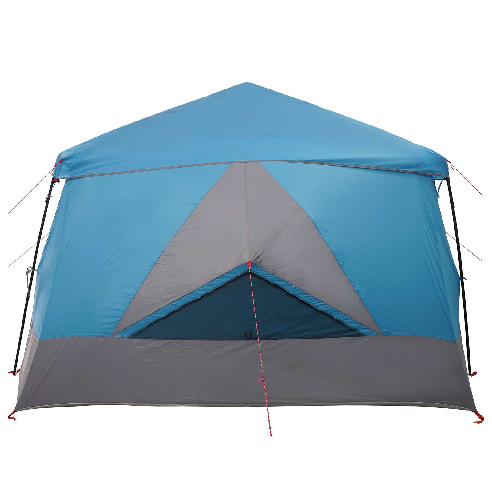 vidaXL Family Tent with Rainfly Water-resistant 9-Person Blue 6