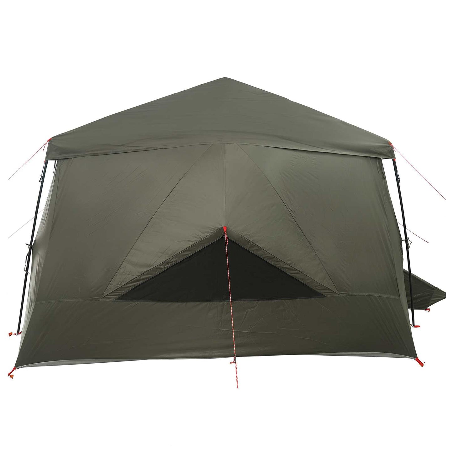 vidaXL Family Tent with Rainfly Water-resistant 9-Person Army Green 6