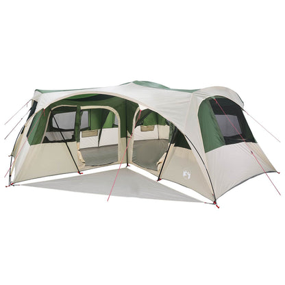 vidaXL Family Tent with Rainfly Water-resistant 6-Person Green 2