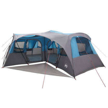 vidaXL Family Tent with Rainfly Water-resistant 6-Person Blue 2