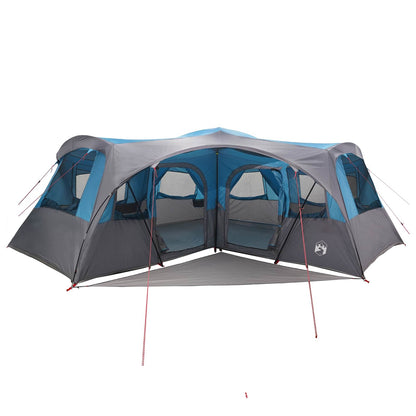 vidaXL Family Tent with Rainfly Water-resistant 6-Person Blue 4