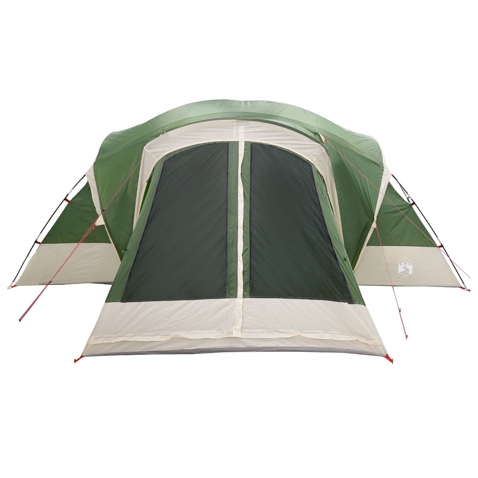vidaXL Cabin Tent with Rainfly Water-Resistant 10-Person Green 5