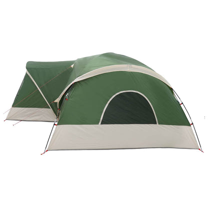 vidaXL Cabin Tent with Rainfly Water-Resistant 10-Person Green 6
