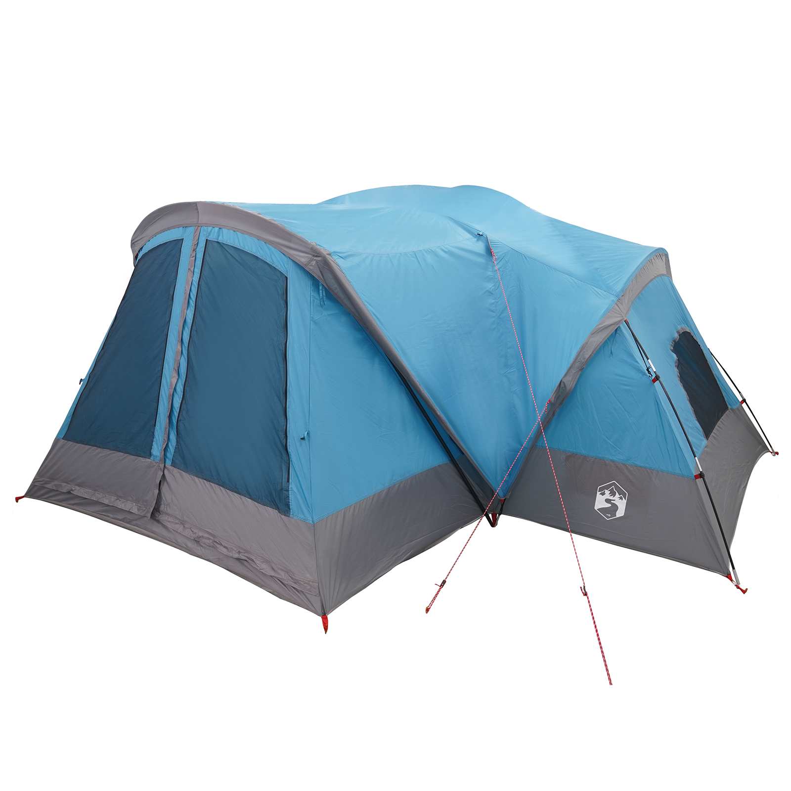 vidaXL Cabin Tent with Rainfly Water-Resistant 10-Person Blue 3