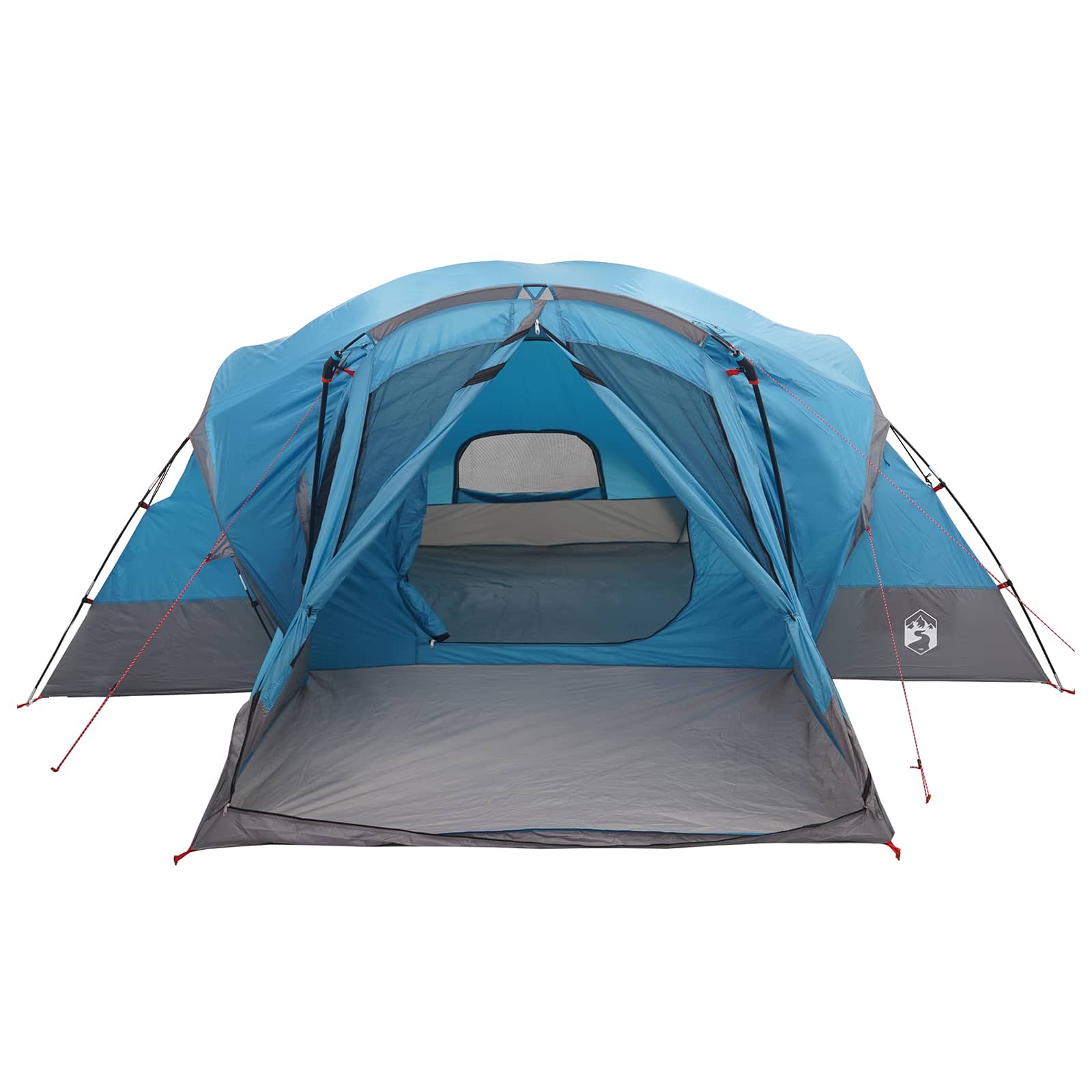 vidaXL Cabin Tent with Rainfly Water-Resistant 10-Person Blue 4