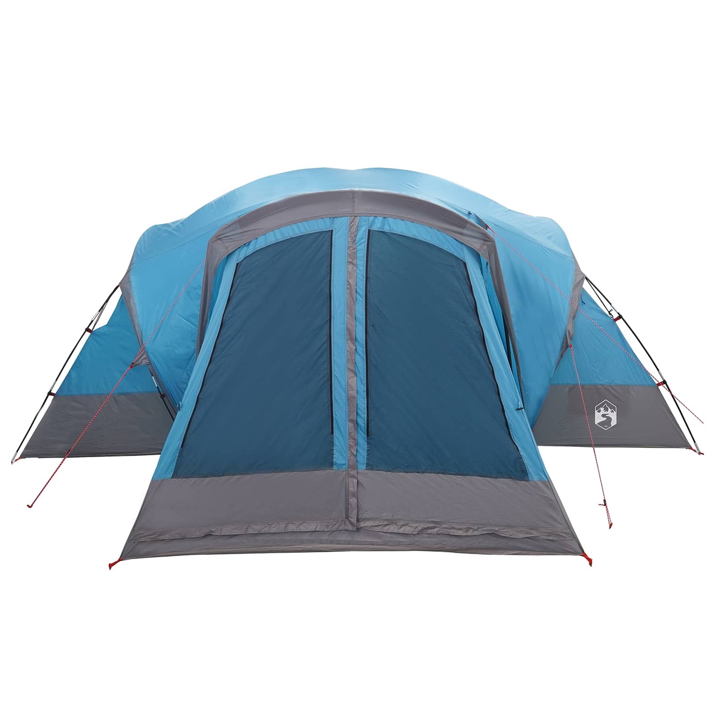 vidaXL Cabin Tent with Rainfly Water-Resistant 10-Person Blue 5