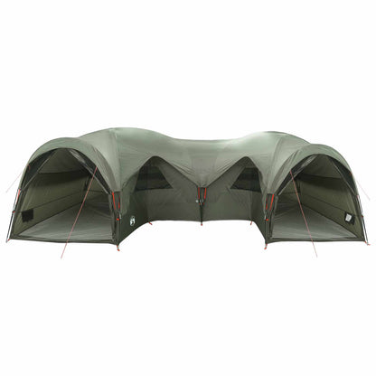 vidaXL Family Tent with Rainfly Water-resistant 5-Person Army Green 4