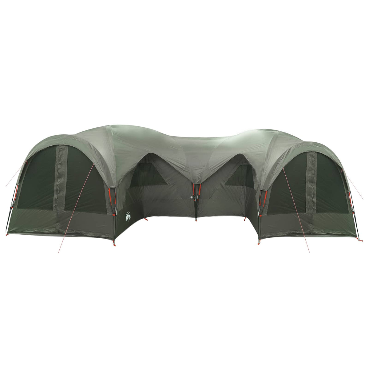 vidaXL Family Tent with Rainfly Water-resistant 5-Person Army Green 5